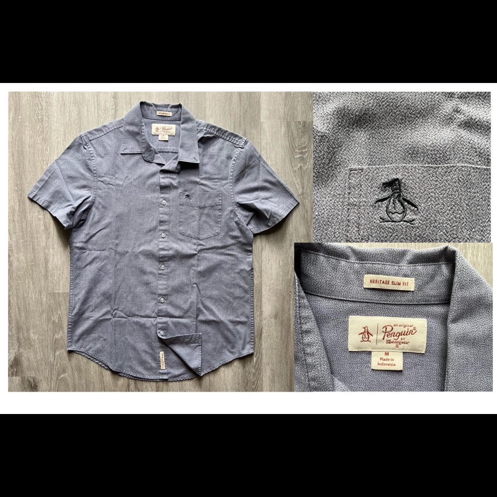 Original Penguin Heritage Slim Fit Medium Shirt